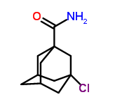 tricyclo[3.3.1.1~3,7~]decane-1-carboxamide, 3-chloro-